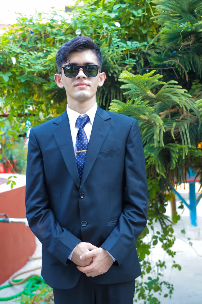 Chef Binaya Neupane in kitchen